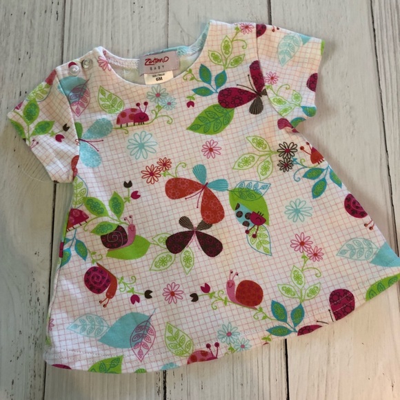 GIRLS SHORT SLEEVE SUMMER TOP - Picture 1 of 2